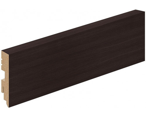 Плинтус напольный ЭКО Wenge Veralinga МДФ Тип-0 2050*70*16