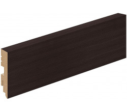 Плинтус напольный ЭКО Wenge Melinga МДФ Тип-0 2050*70*16