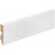 Плинтус напольный ЭКО Snow Melinga МДФ Тип-0 2050*70*16