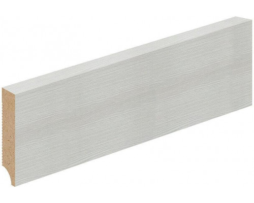 Плинтус ЭКО Bianco Melinga МДФ S-70.16 2400*70*16