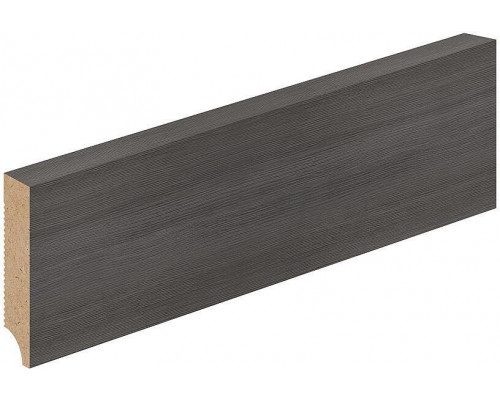 Плинтус ЭКО Grey Melinga МДФ S-70.16 2400*70*16