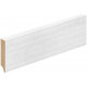 Плинтус ЭКО Snow Melinga МДФ S-70.16 2400*70*16