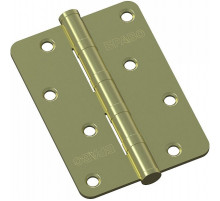 Петля врезная стальная Bravo RS-7-4BB 100*70*2,5 SG МатЗолото (универс.)