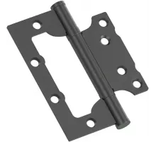 Петля без врезки стальная HFS-1-2B 100*75*2,5 SGraphite