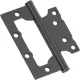 Петля без врезки стальная HFS-1-2B 100*75*2,5 SGraphite