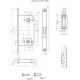 Защелка магнитная Bravo LM-3-WC Sgraphite