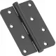 Петля врезная стальная HMS-2-4B 100*70*2,5 Uni Sgraphite