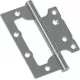 Петля без врезки стальная HFS-1-2B 100*75*2,5 Chrome