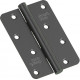 Петля врезная стальная HMS-2-4B 100*70*2,5 Uni Sblack