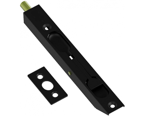 Шпингалет торцевой Bravo BMS-1 140 Sblack