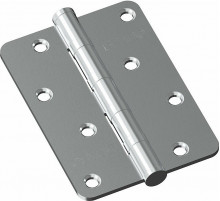 Петля врезная стальная Bravo RS-7-4BB 100*70*2,5 SC МатХром (универс.)