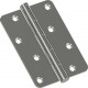 Петля врезная стальная HMS-2-4B 100*70*2,5 Uni Chrome
