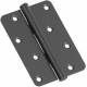 Петля врезная стальная HMS-2-4B 100*70*2,5 Uni Sgraphite