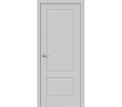 Дверь межкомнатная «Прима-12» Grey Matt глухая