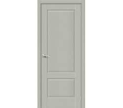 Дверь межкомнатная из эко шпона «Прима-12» Grey Wood глухая