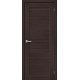Дверь межкомнатная из эко шпона «Браво-21» Wenge Melinga глухая