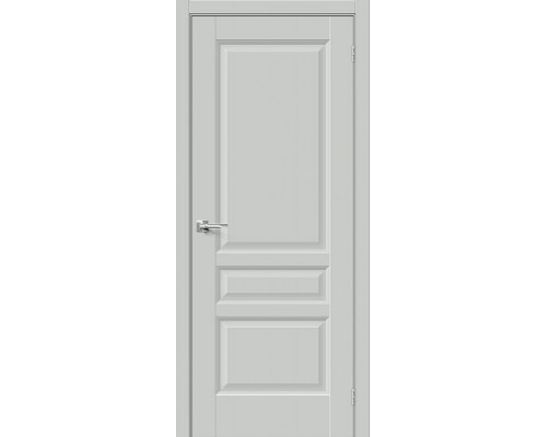 Дверь межкомнатная «Неоклассик-34» Grey Silk глухая