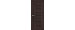 Дверь межкомнатная из эко шпона «Браво-29» Wenge Melinga остекление Black Star 200*90