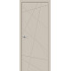 Дверь межкомнатная «Граффити-5.Д.П» Cream Silk глухая