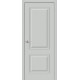Дверь межкомнатная «Классик-12» Grey Silk глухая