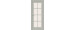 Дверь межкомнатная из эко шпона «Прима-11.1» Grey Wood стекло Magic Fog 200*70