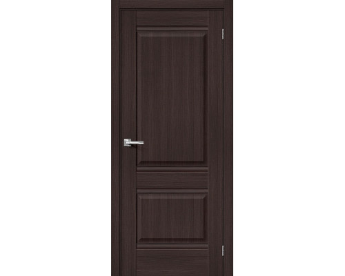 Дверь межкомнатная из эко шпона «Прима-2» Wenge Melinga глухая