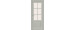 Дверь межкомнатная из эко шпона «Прима-13.0.1» Grey Wood стекло Magic Fog 200*80