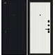 Дверь входная металлическая «Граффити-32/32» Total Black/Super White