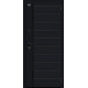 Дверь входная металлическая «Лайнер-3» Total Black/Off-white