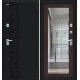 Дверь входная металлическая «Thermo-2 Флэш Декор-2» Букле черное/Wenge Veralinga
