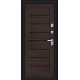 Дверь входная металлическая «Thermo-2 Техно Декор-2» Букле черное/Wenge Veralinga