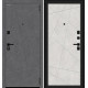 Дверь входная металлическая «Граффити-5/Sblack» Slate Art/Look Art