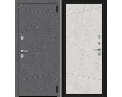 Дверь входная металлическая «Граффити-5/5 Kale» Slate Art/Look Art
