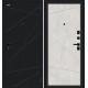 Дверь входная металлическая «Граффити-5/SBlack» Букле черное/Look Art