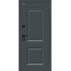 Дверь входная металлическая с терморазрывом «Thermo Некст МФ/SBlack» Старк антрацит/White Silk
