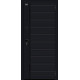 Дверь входная металлическая «Лайнер-3» Total Black/Nordic Oak